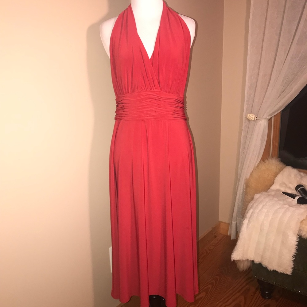Red dress